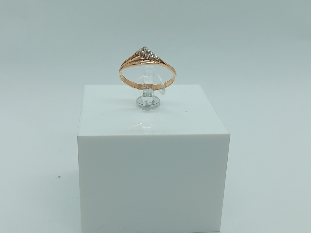 КОЛКМИ585 КОЛЬЦО С КАМНЯМИ (Au 585)