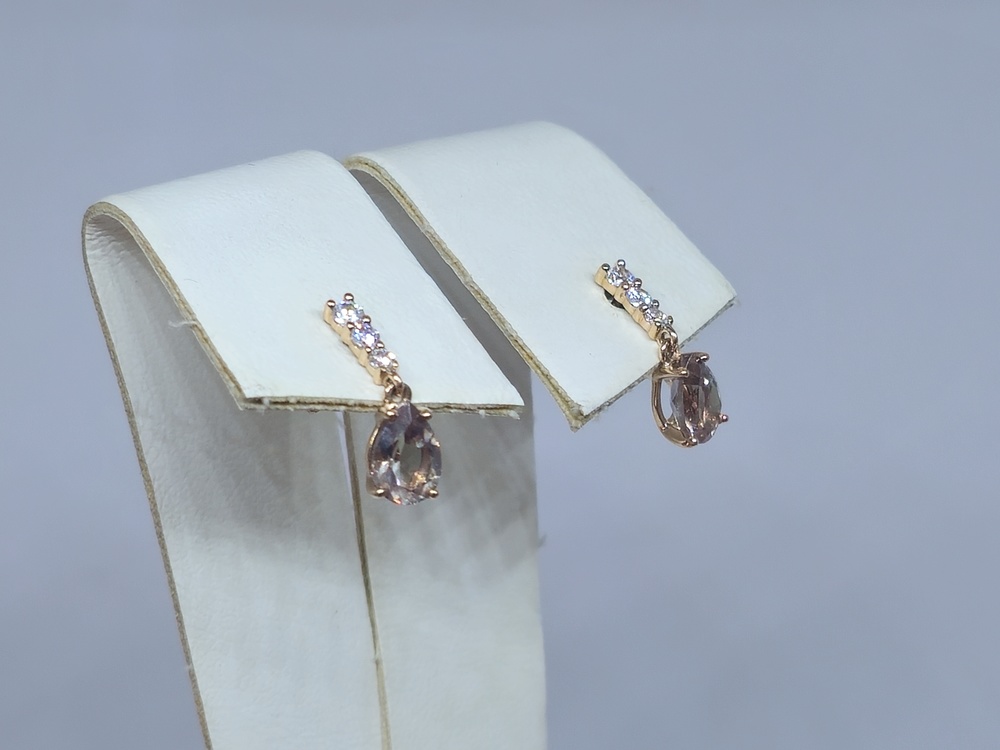 СПУС585 СЕРЬГИ ПУСЕТЫ (Au 585)