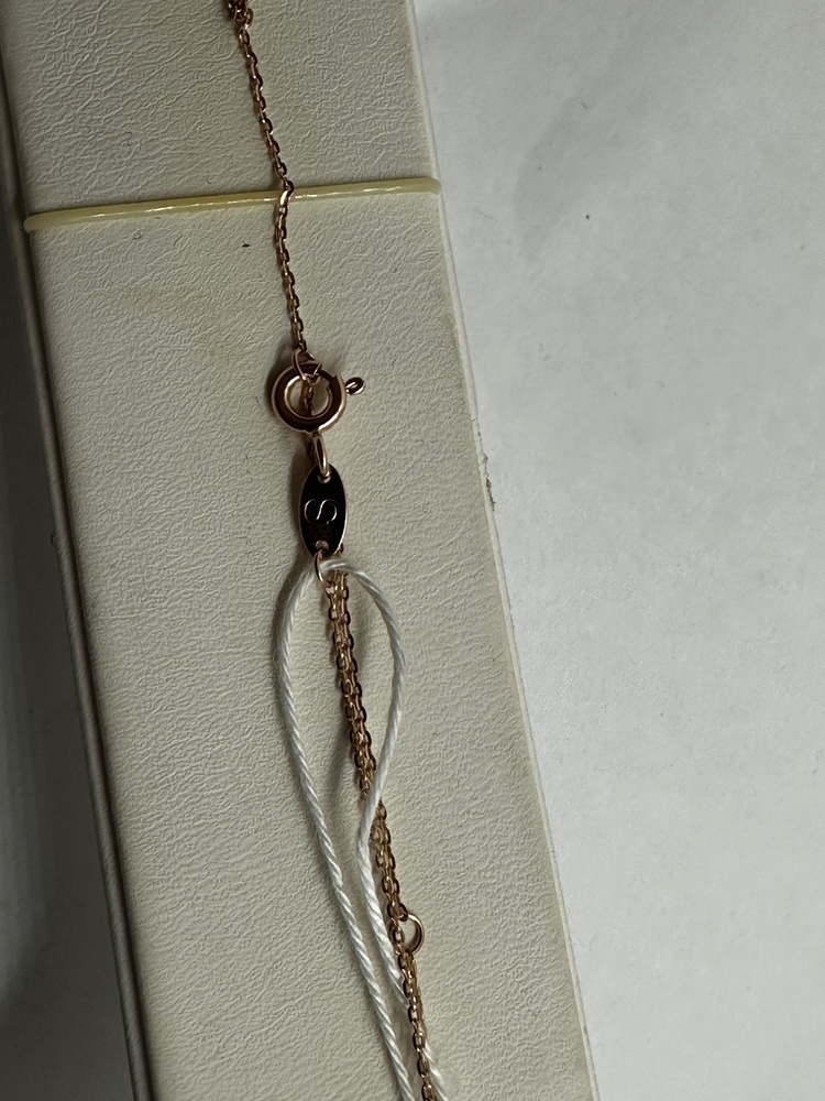 КОЛЬЕ С КАМНЯМИ Au 585