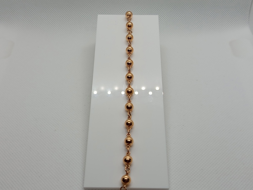 БРАСЛЕТ ПОЛНОВЕСНЫЙ Фантазия (Au 585)