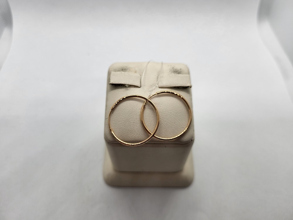 СЕРЬГИ КОНГО без камня (Au 585)