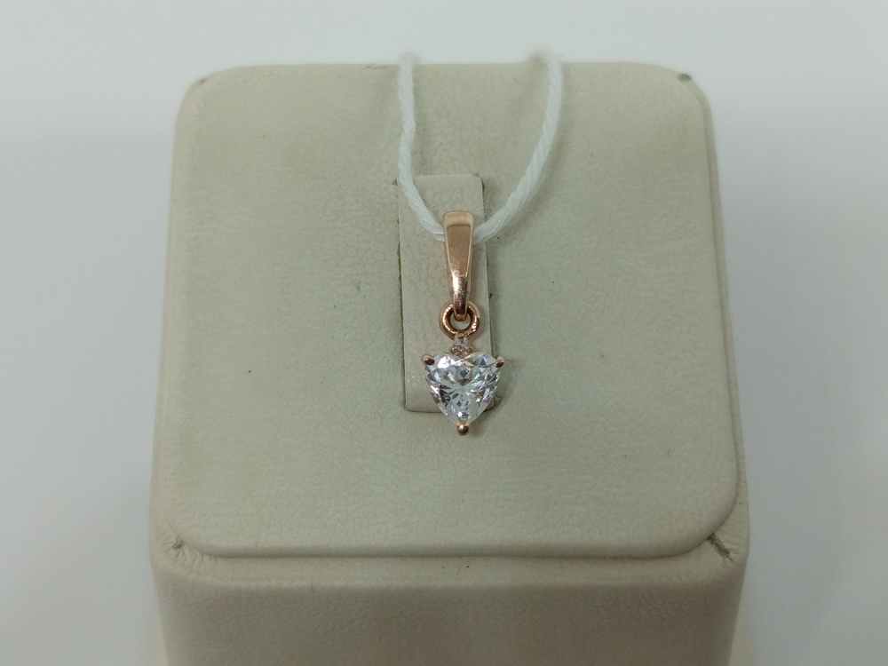 ПОДКМИ375 ПОДВЕСКА С КАМНЯМИ (Au 375)