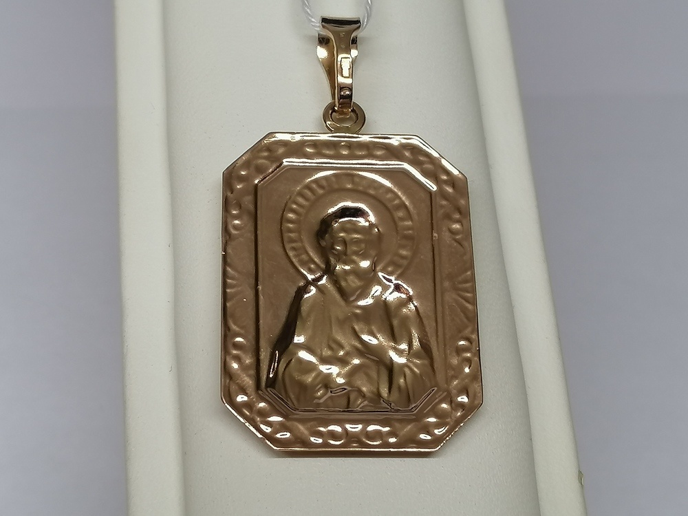 ПОДИБК585 ПОДВЕСКА ИКОНА БЕЗ КАМНЯ (Au 585)