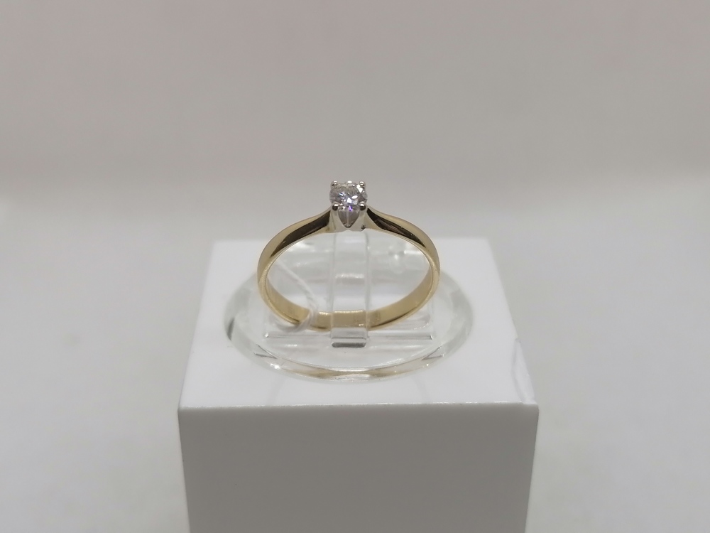 КОЛЬЦО БРИЛЛИАНТ Au 585