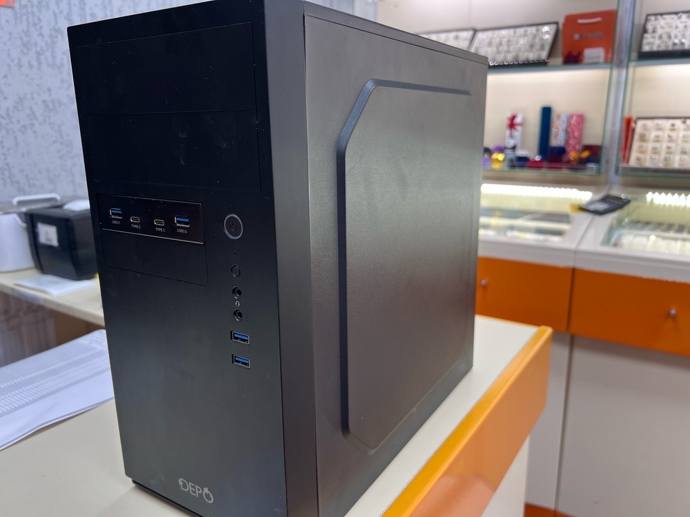 Системный блок DEPO Neos DE5; Ryzen 5 3600, GeForce 7300GT, 8 Гб, Нет, 500 Гб