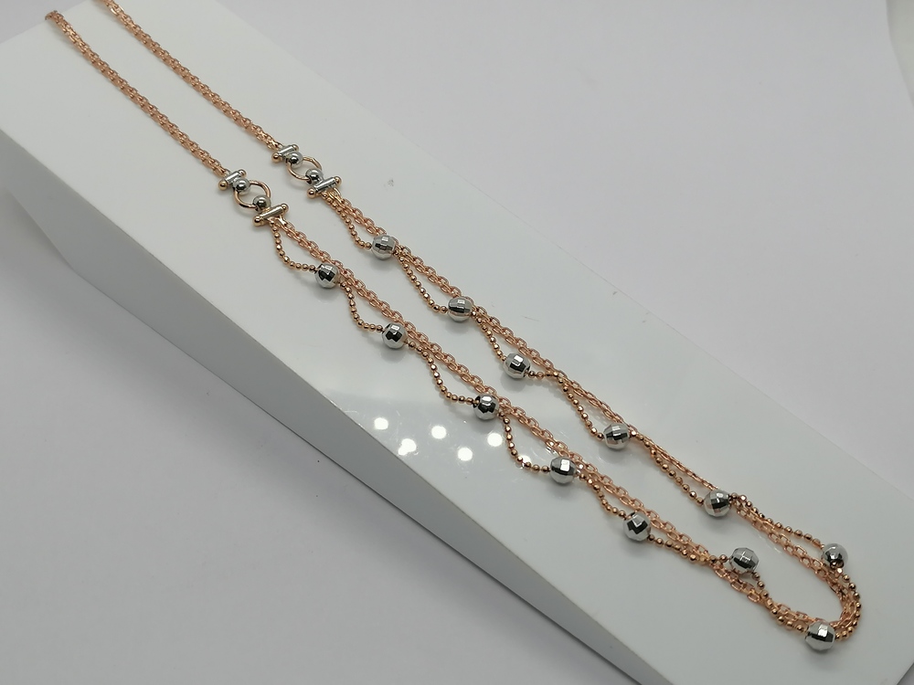 КОЛЬЕ БЕЗ КАМНЯ Au 585