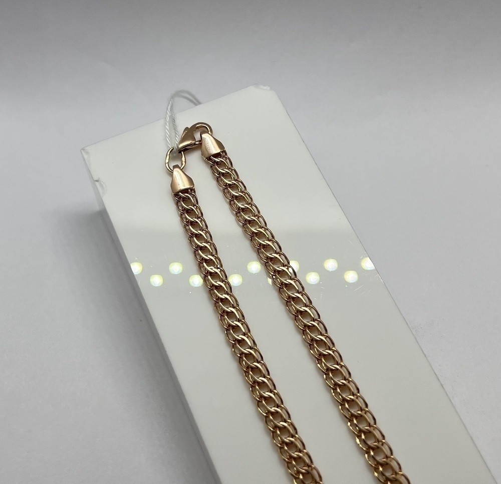 ЦЛИТ585 ЦЕПЬ ПОЛНОВЕСНАЯ Итальянка (Au 585)