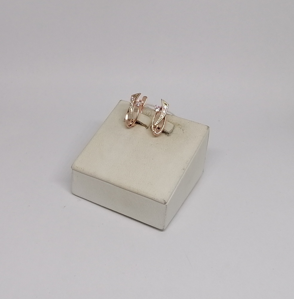 СЕРЬГИ С КАМНЯМИ (Au 585)