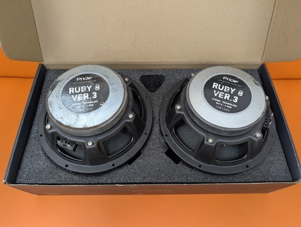 Автоакустика передняя Pride Ruby 8;
