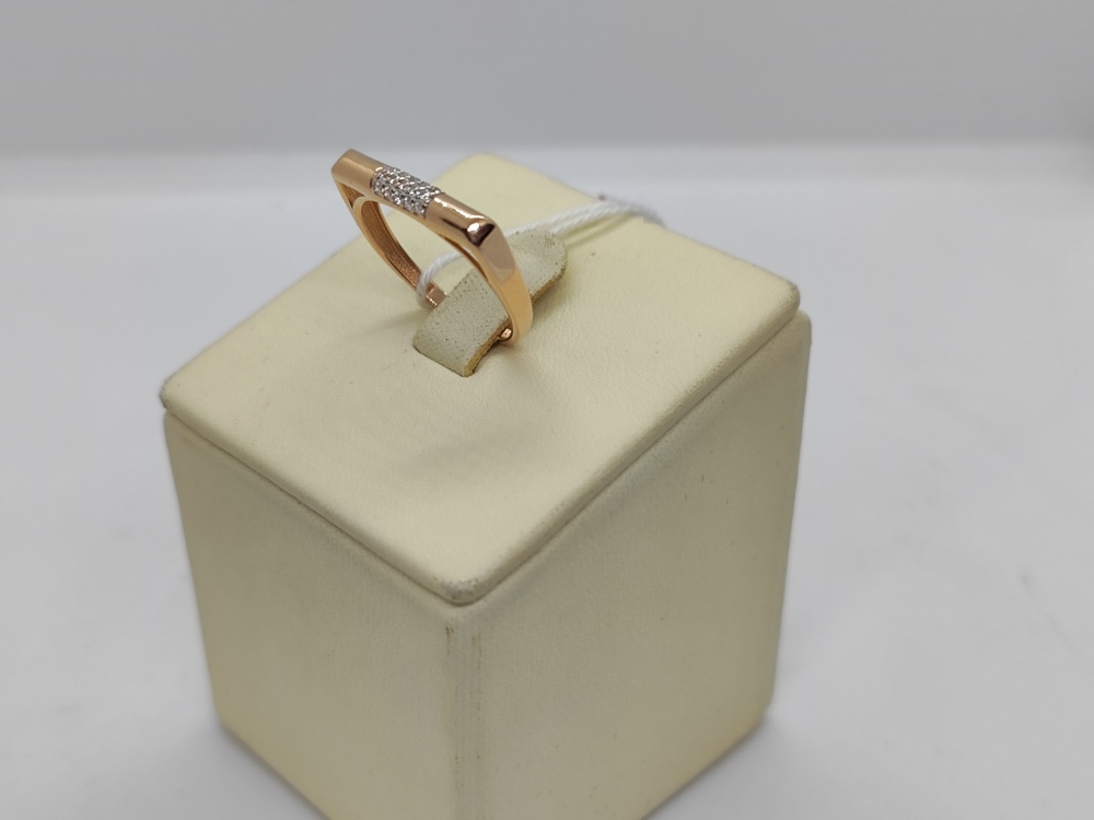 КОЛКМИ585 КОЛЬЦО С КАМНЯМИ (Au 585)