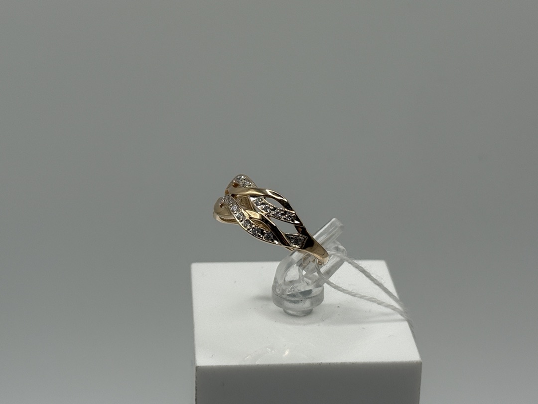 КОЛКМИ585 КОЛЬЦО С КАМНЯМИ (Au 585)