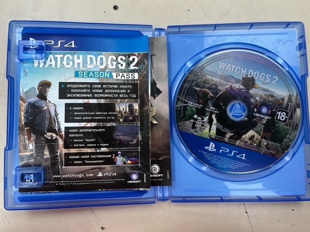 Игра Playstation 4 Watch Dogs 2