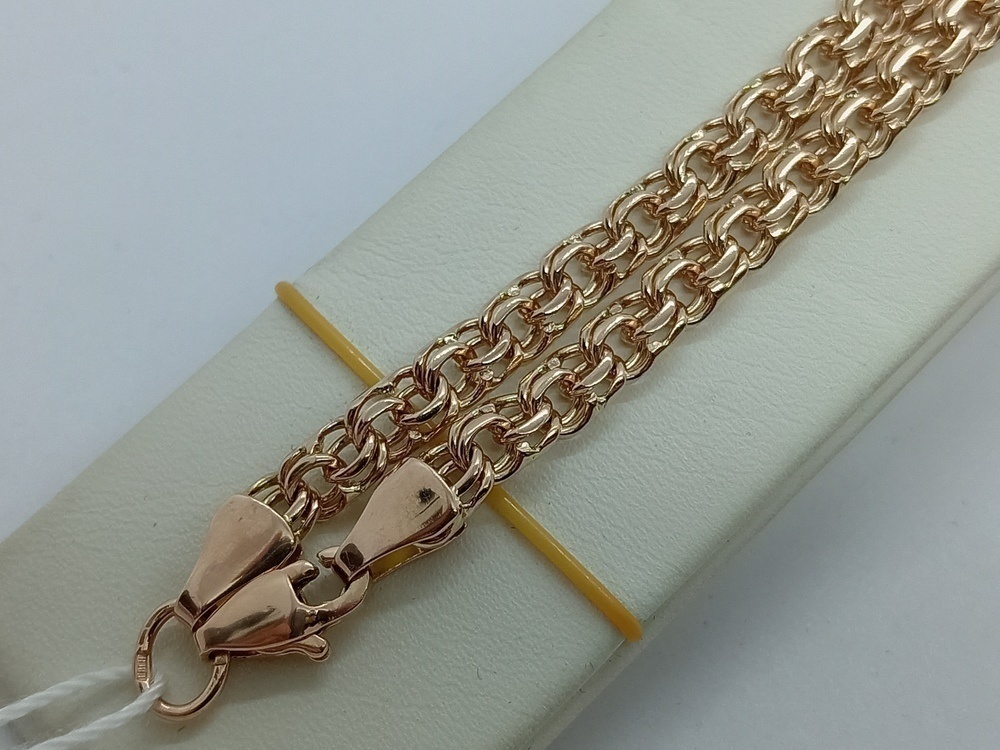 ЦЕПЬ ПОЛНОВЕСНАЯ Бисмарк (Au 585)