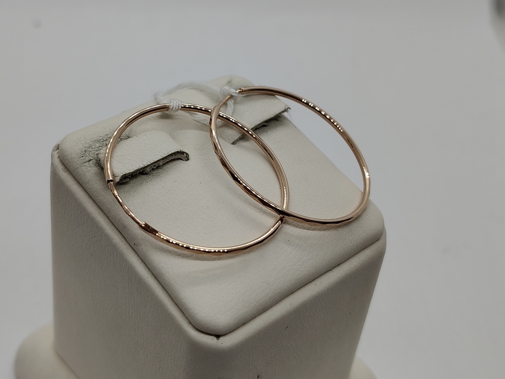 СЕРЬГИ КОНГО (Au 375)