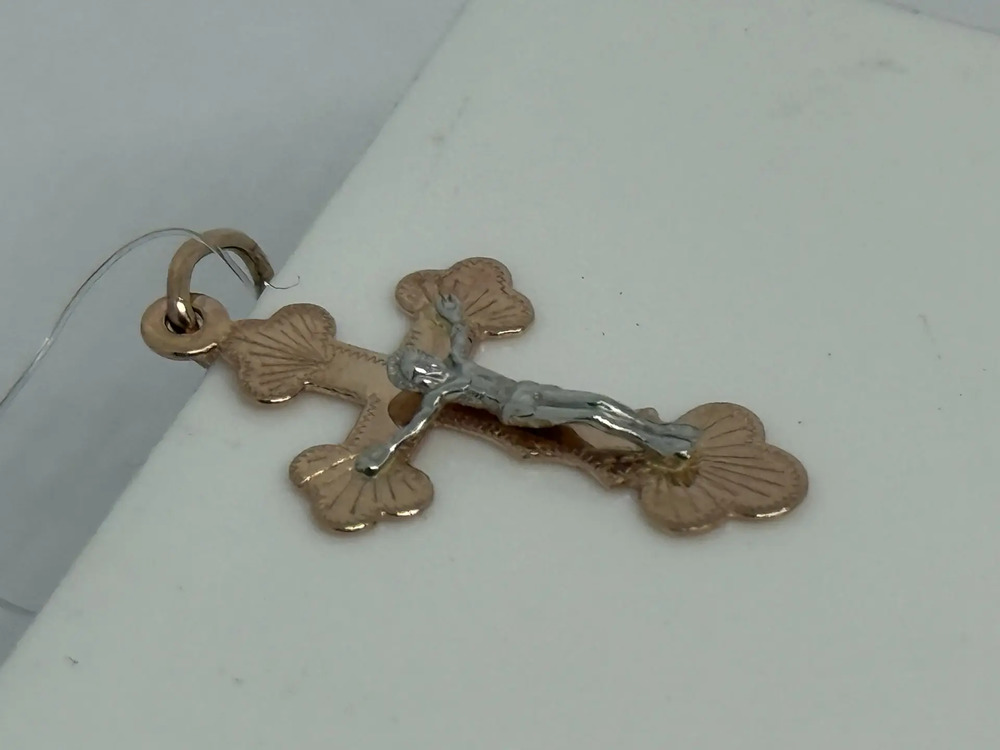 ПОДВЕСКА КРЕСТ (Au 585)