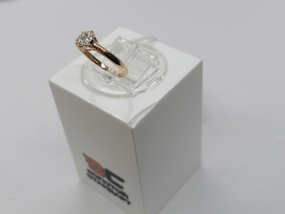 КОЛЬЦО БРИЛЛИАНТ Au 585