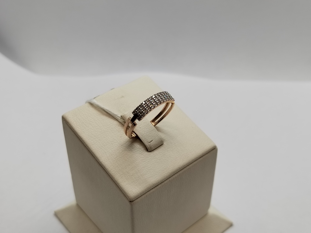 КОЛКМИ585 КОЛЬЦО С КАМНЯМИ (Au 585)