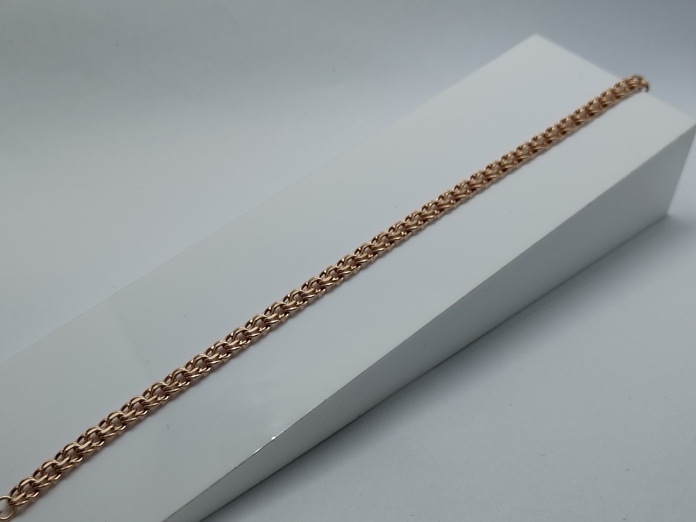 НБ 12-316ПГ БРАСЛЕТ ПУСТОТЕЛЫЙ (Au 585)