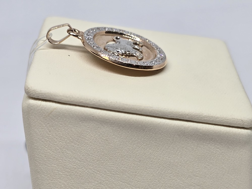 ПОДВЕСКА ЗНАК ЗОДИАКА ЛЕВ (Au 585)