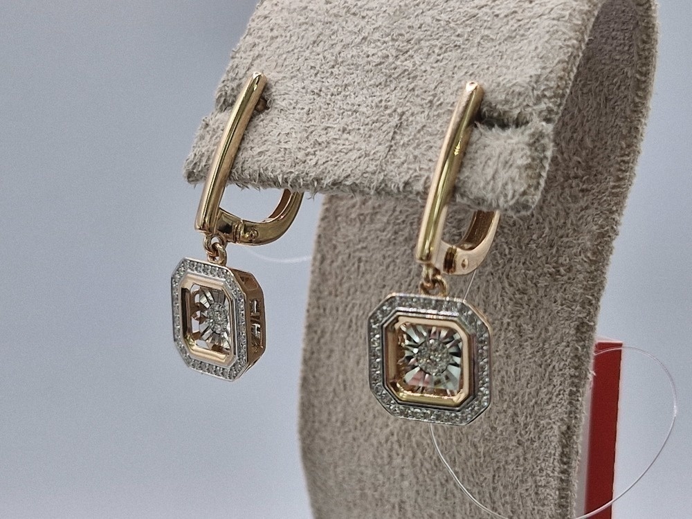 СЕРЬГИ БРИЛЛИАНТ (Au 585)