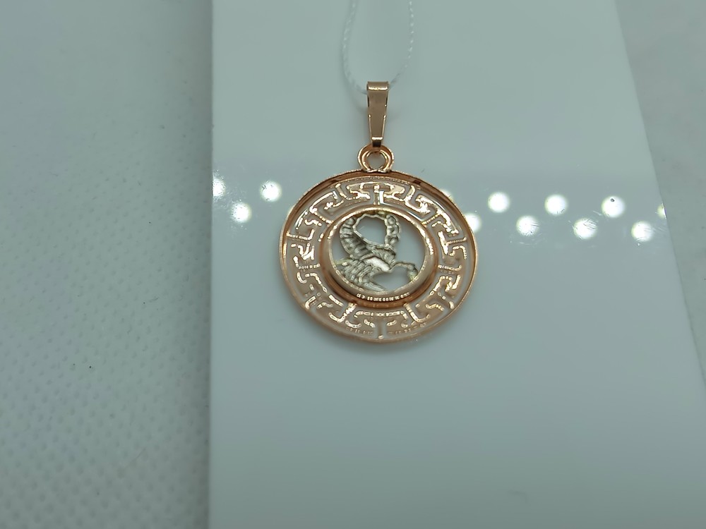 ПОДВЕСКА ЗНАК ЗОДИАКА СКОРПИОН (Au 585)