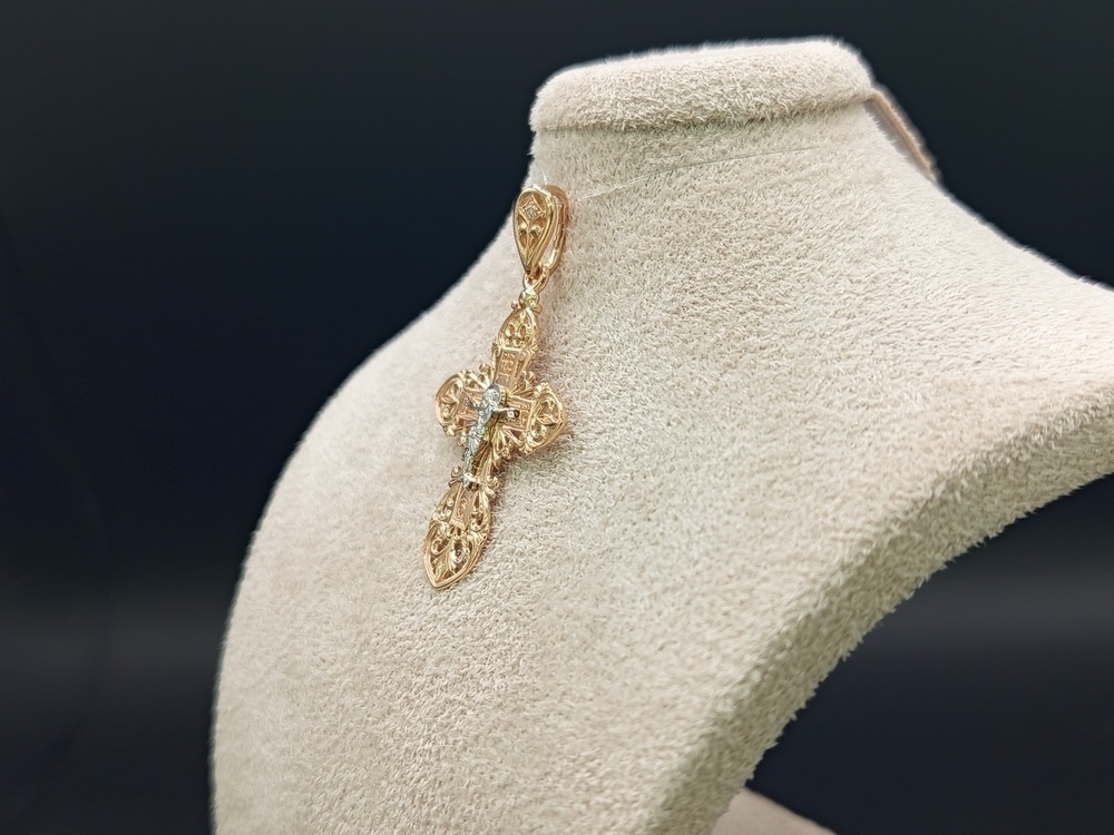 ПОДВЕСКА ЗНАК ЗОДИАКА РЫБЫ (Au 585)