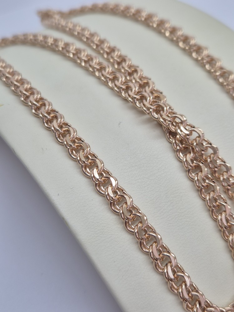 ЦПБС585 ЦЕПЬ ПУСТОТЕЛАЯ Бисмарк (Au 585)