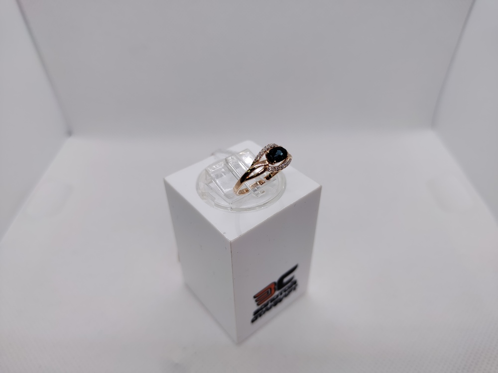 КОЛКМИ585 КОЛЬЦО С КАМНЯМИ (Au 585)