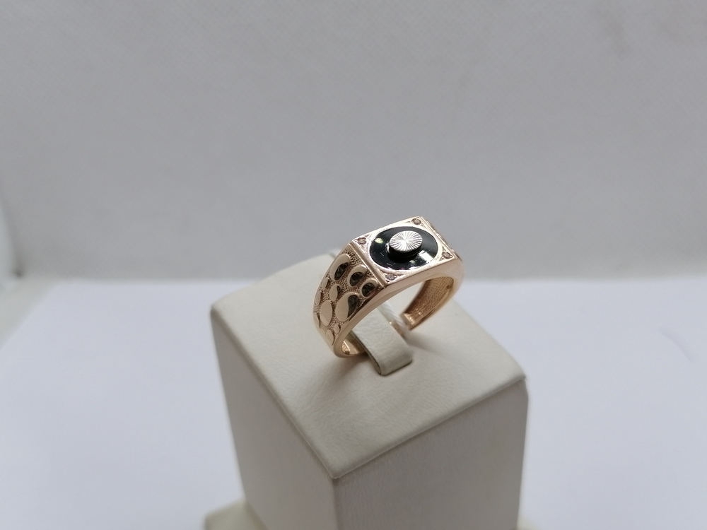 ПЕЧКМИ585 ПЕЧАТКА С КАМНЯМИ (Au 585)