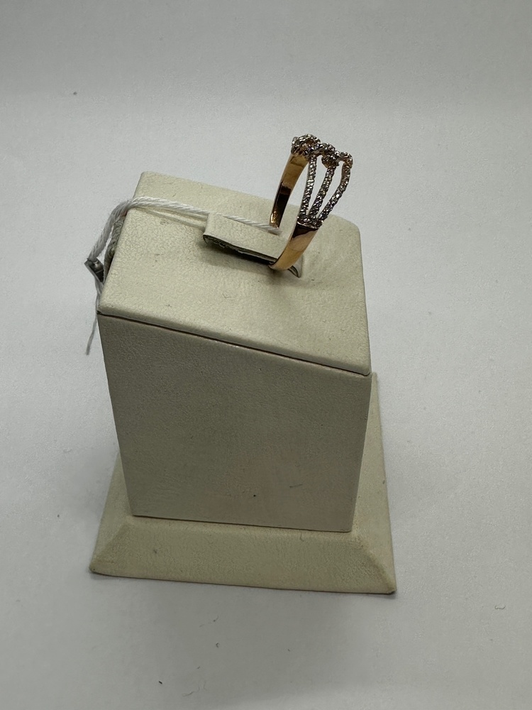 КОЛКМИ585 КОЛЬЦО С КАМНЯМИ (Au 585)