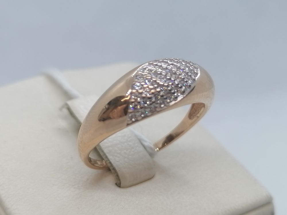 КОЛКМИ585 КОЛЬЦО С КАМНЯМИ (Au 585)