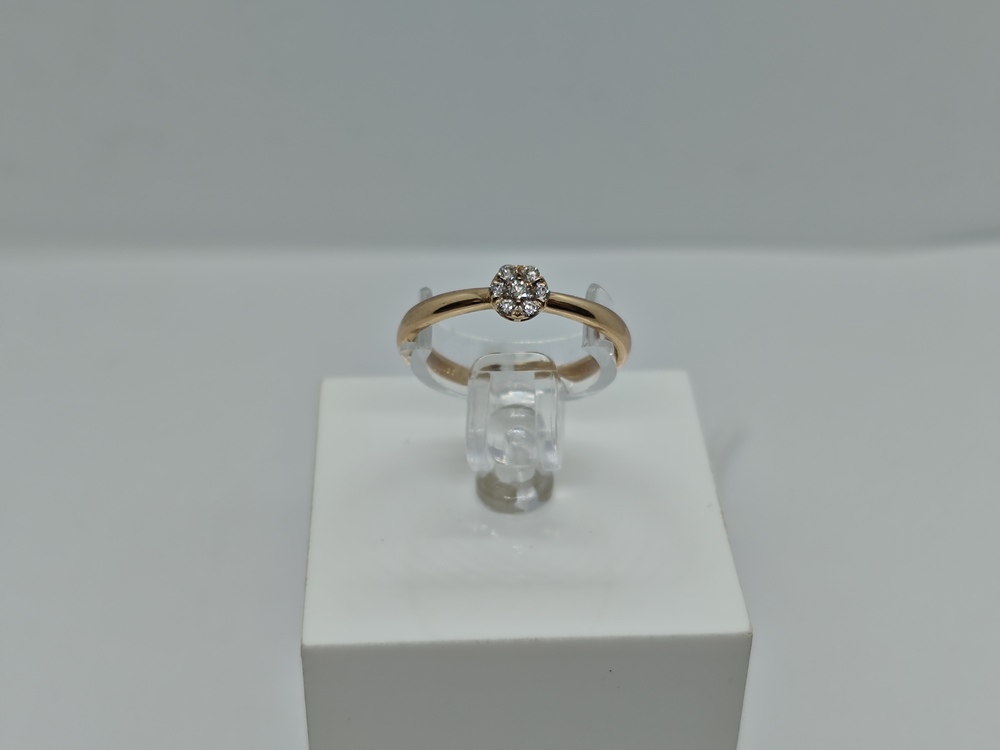 КОЛЬЦО БРИЛЛИАНТ Au 585