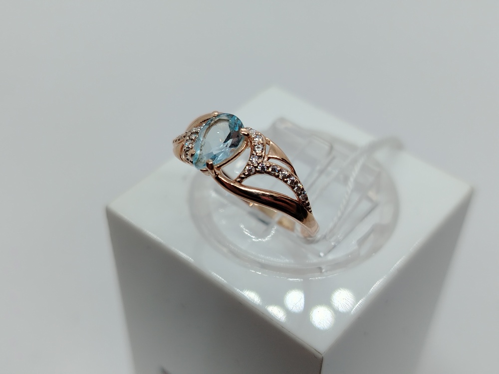 КОЛКМИ585 КОЛЬЦО С КАМНЯМИ (Au 585)