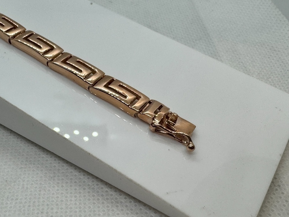 Б585 БРАСЛЕТ С КАМНЯМИ (Au 585)