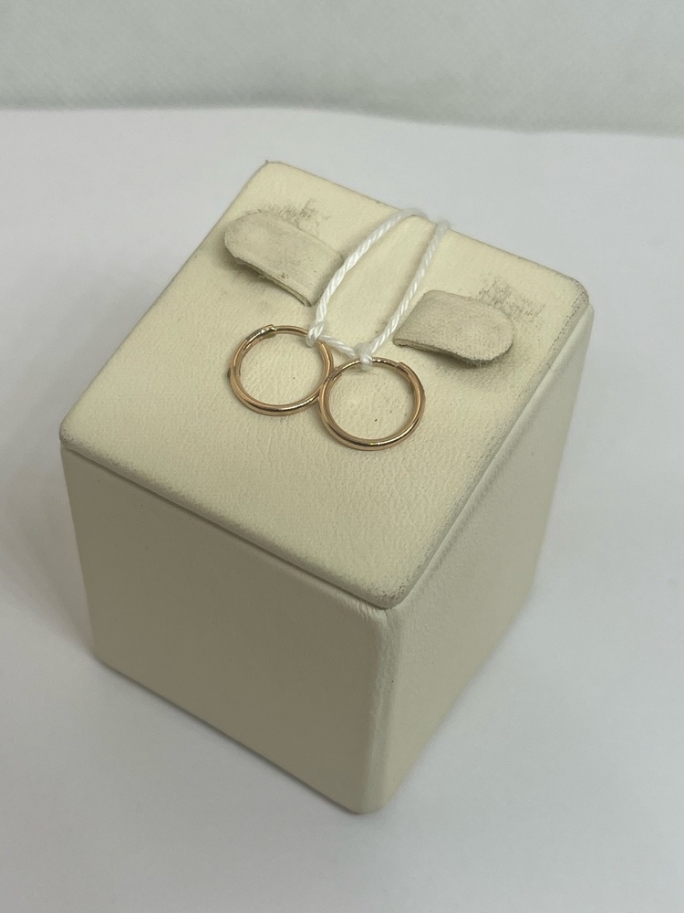 СКОН585 СЕРЬГИ КОНГО (Au 585)