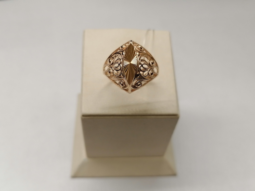 КОЛЬЦО БЕЗ КАМНЯ (Au 585)