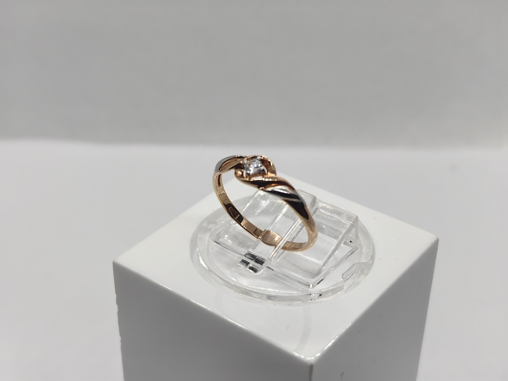 КОЛЬЦО С КАМНЕМ (Au 585)