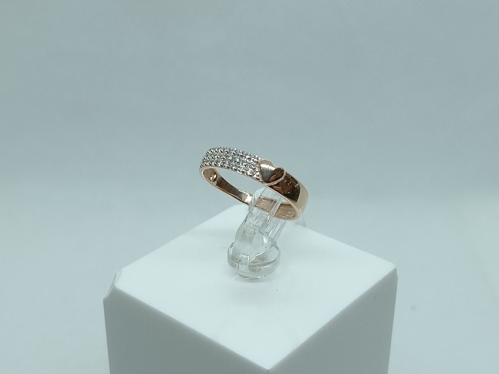 КОЛКМИ585 КОЛЬЦО С КАМНЯМИ (Au 585)