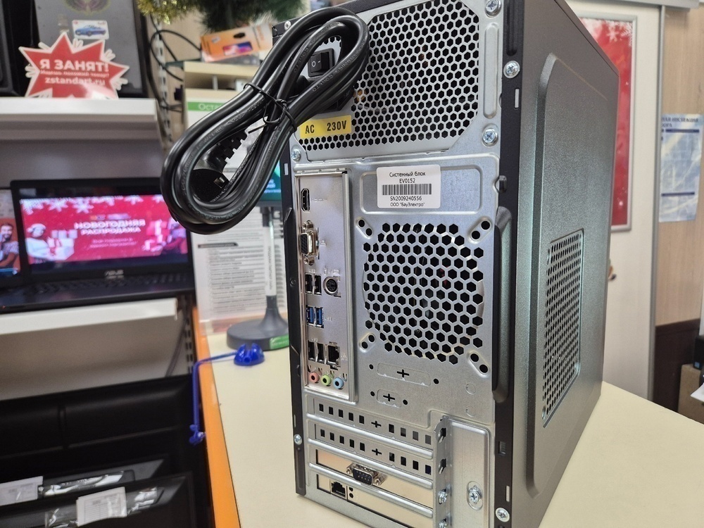 Системный блок Noname No Model; Core I3-12100F, Intel UHD Graphics 730, 16 Гб, 240 Гб, Нет