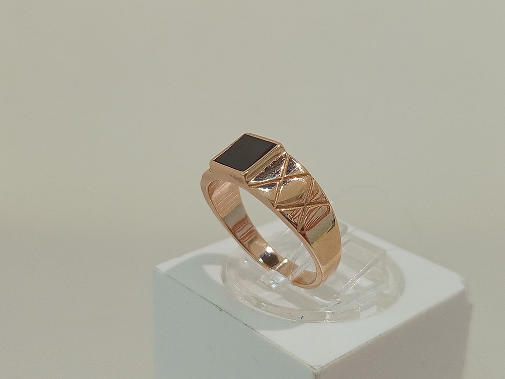 ПЕЧАТКА С КАМНЕМ (Au 585)