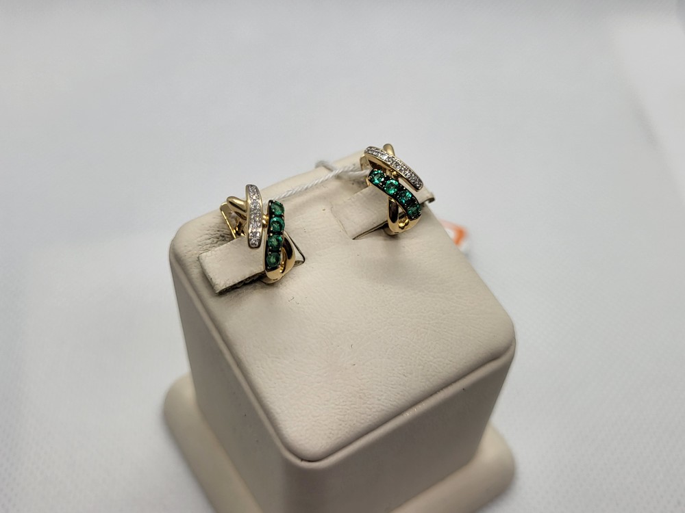 СЕРЬГИ БРИЛЛИАНТ (Au 585)