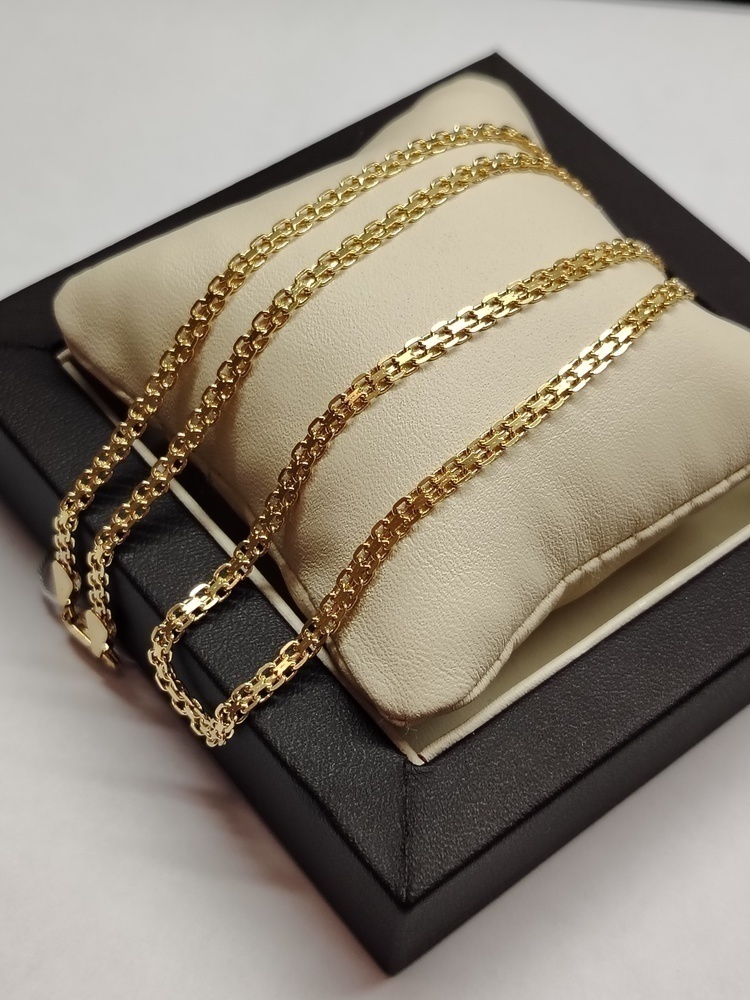 ЦЛБМ750 ЦЕПЬ ПОЛНОВЕСНАЯ Бисмарк машинный (Au 750)