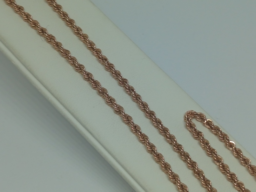 ЦПВР585 ЦЕПЬ ПУСТОТЕЛАЯ Веревка (Au 585)