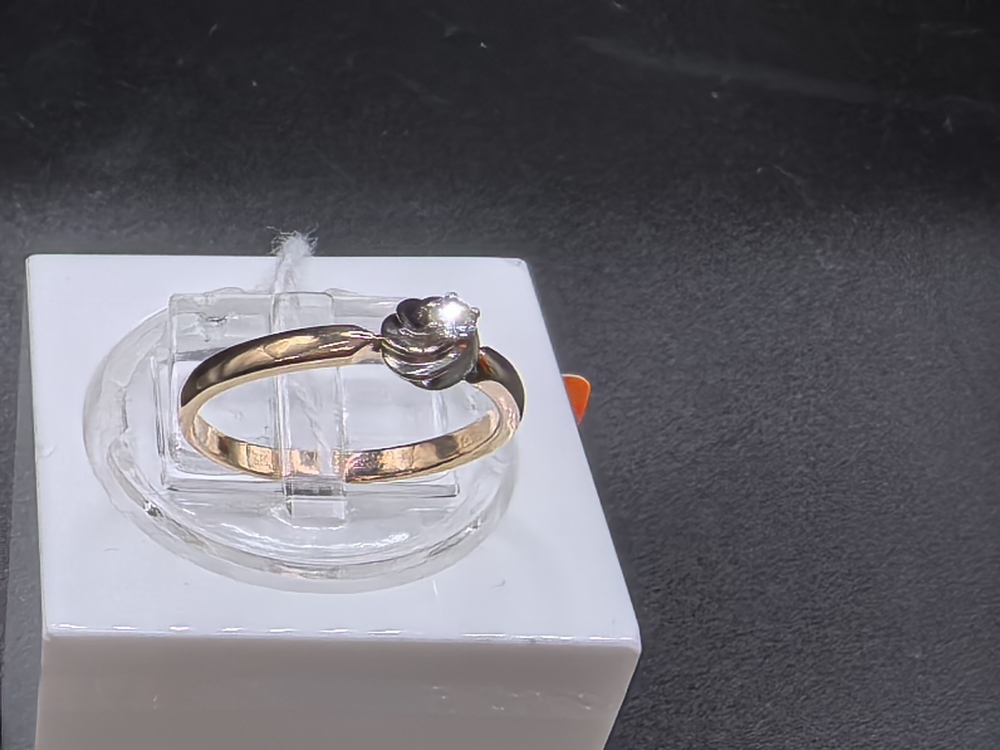 КОЛЬЦО БРИЛЛИАНТ Au 585