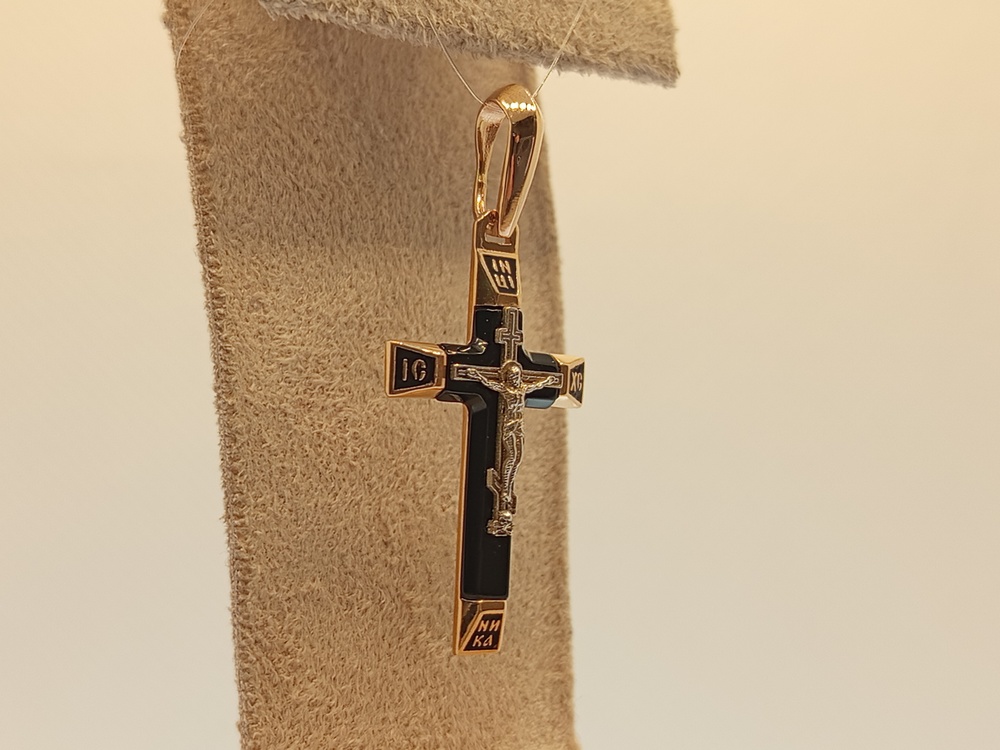 ПОДВЕСКА КРЕСТ (Au 585)