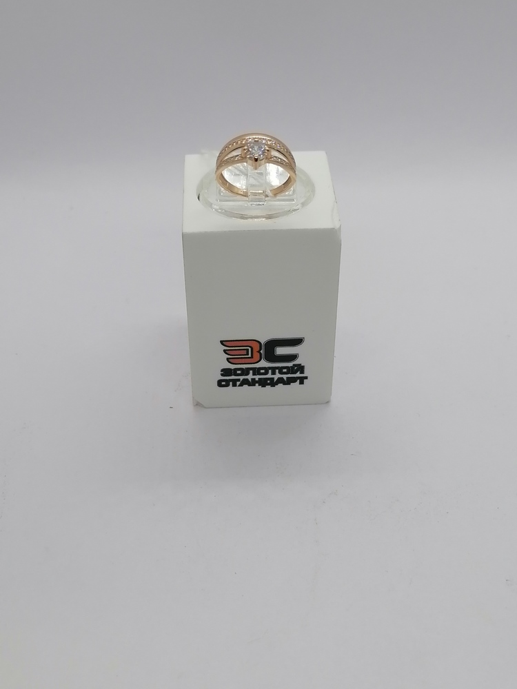 КОЛКМИ585 КОЛЬЦО С КАМНЯМИ (Au 585)