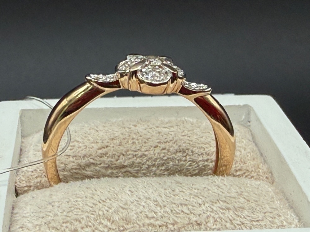 КОЛЬЦО БРИЛЛИАНТ (Au 585)