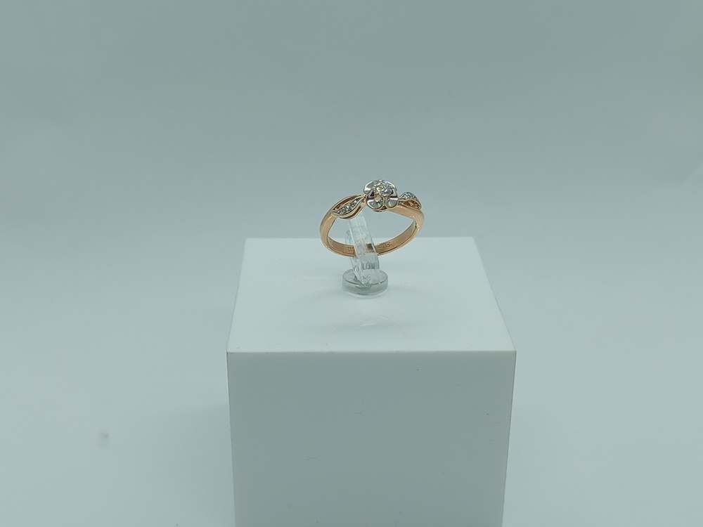 КОЛЬЦО БРИЛЛИАНТ Au 585