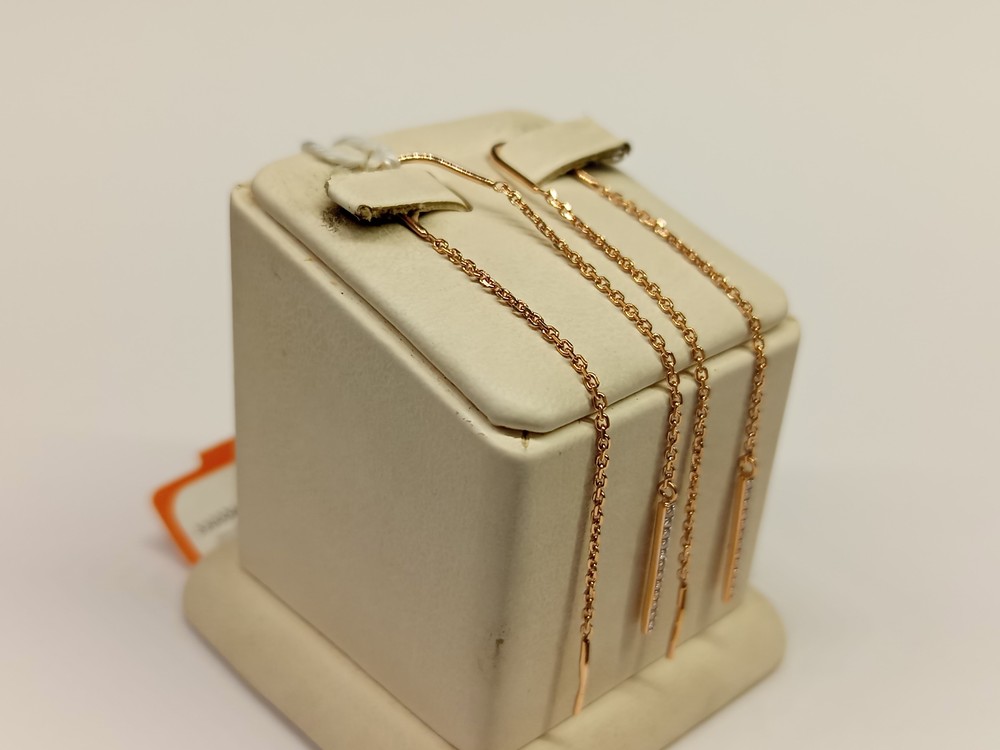 СПРО585 СЕРЬГИ ПРОДЕВКИ (Au 585)