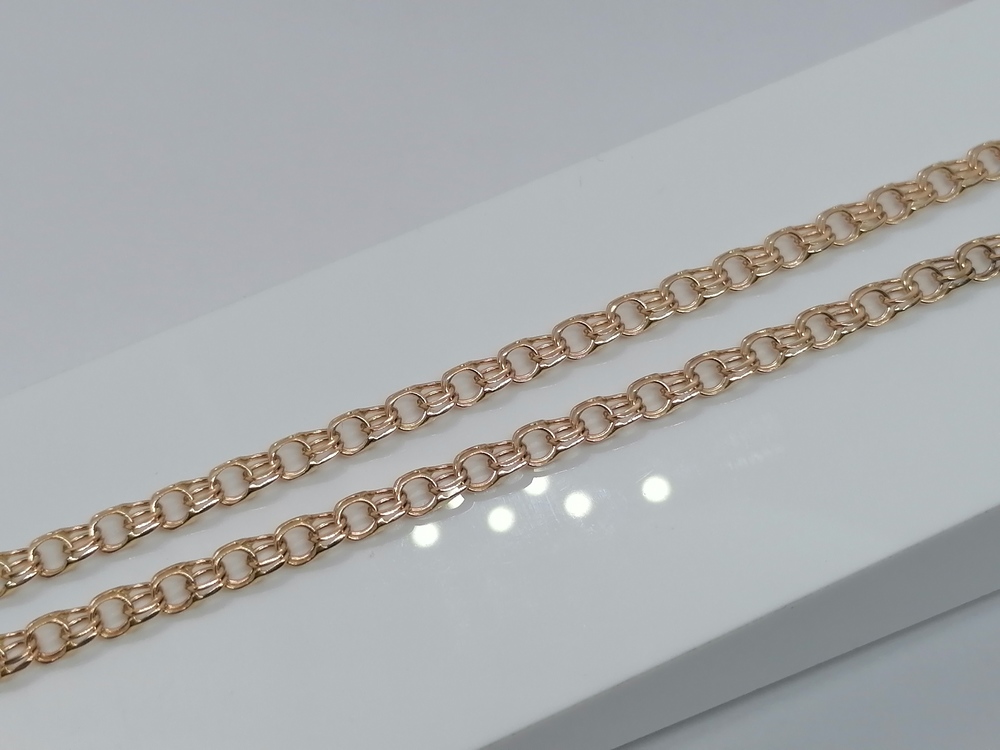 ЦЛБС585 ЦЕПЬ ПОЛНОВЕСНАЯ Бисмарк (Au 585)